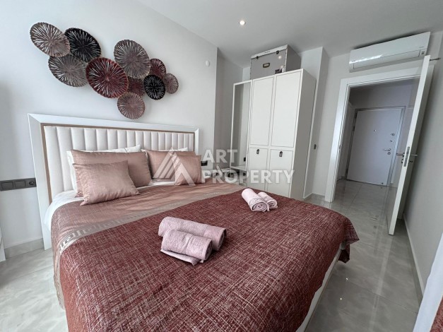 Меблированная квартира 1+1 у моря, 65 кв.м. в Махмутларе, Алания - Ракурс 14