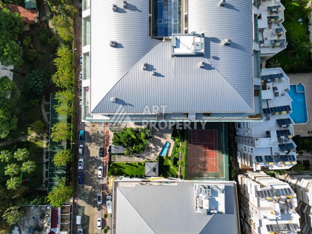 Меблированная квартира 1+1 у моря, 65 кв.м. в Махмутларе, Алания - Ракурс 19