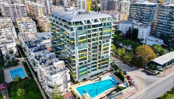 Меблированная квартира 1+1 у моря, 65 кв.м. в Махмутларе, Алания - Ракурс 27