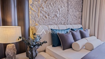 Двухуровневая квартира 2+1 с видом на море, 110 кв.м. Махмутлар, Алания - Ракурс 10