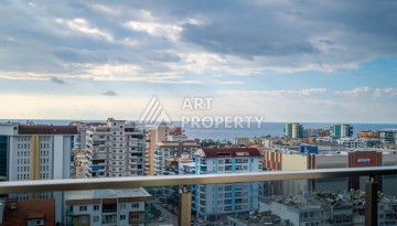 Двухуровневая квартира 2+1 с видом на море, 110 кв.м. Махмутлар, Алания - Ракурс 19