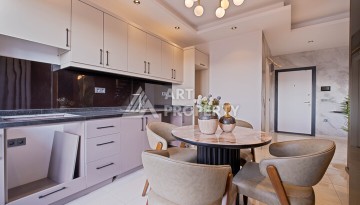 Двухуровневая квартира 2+1 с видом на море, 110 кв.м. Махмутлар, Алания - Ракурс 20