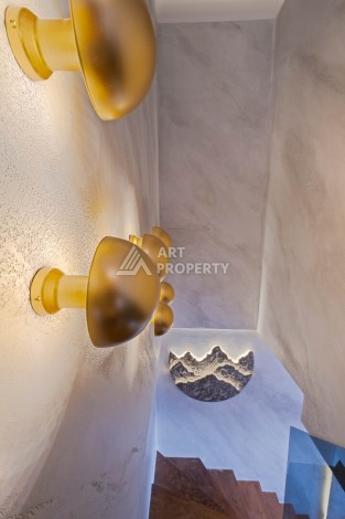 Двухуровневая квартира 2+1 с видом на море, 110 кв.м. Махмутлар, Алания - Ракурс 23