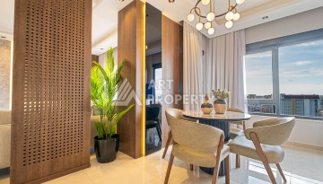 Двухуровневая квартира 2+1 с видом на море, 110 кв.м. Махмутлар, Алания - Ракурс 26