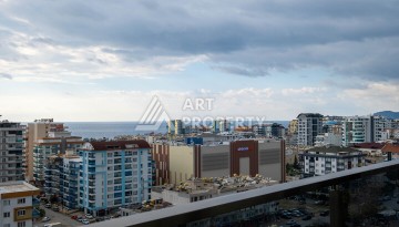 Двухуровневая квартира 2+1 с видом на море, 110 кв.м. Махмутлар, Алания - Ракурс 30