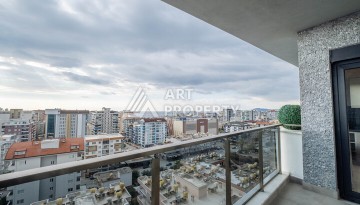 Двухуровневая квартира 2+1 с видом на море, 110 кв.м. Махмутлар, Алания - Ракурс 31