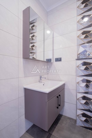 Двухуровневая квартира 2+1 с видом на море, 110 кв.м. Махмутлар, Алания - Ракурс 31