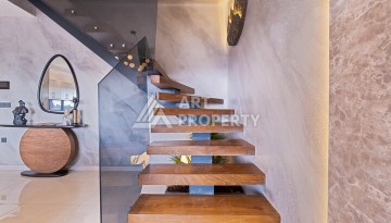 Двухуровневая квартира 2+1 с видом на море, 110 кв.м. Махмутлар, Алания - Ракурс 34