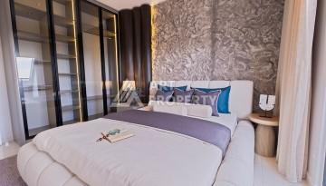 Двухуровневая квартира 2+1 с видом на море, 110 кв.м. Махмутлар, Алания - Ракурс 36