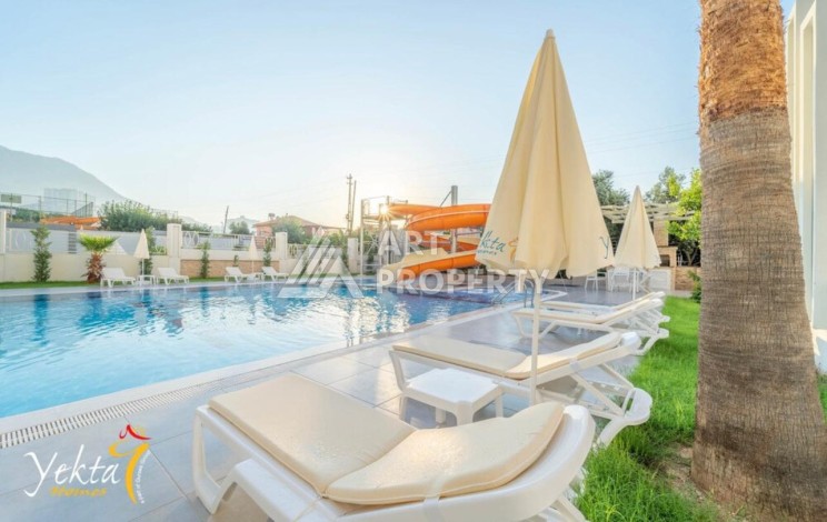 Меблированная квартира 1+1, всего 500 м до моря. Махмутлар, Алания - Ракурс 7