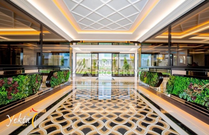 Меблированная квартира 1+1, всего 500 м до моря. Махмутлар, Алания - Ракурс 10