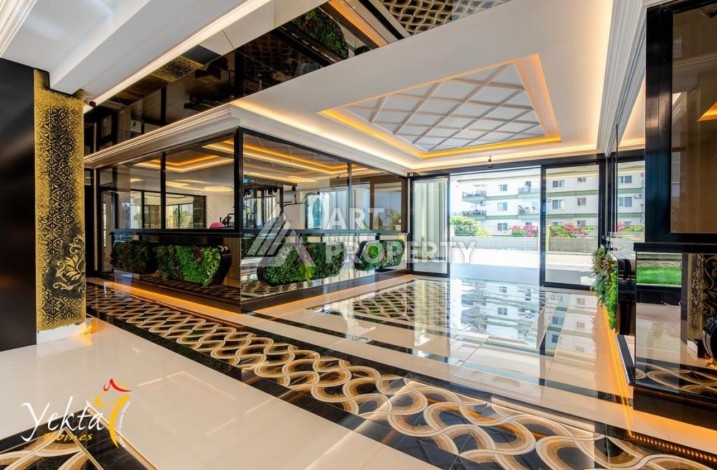 Меблированная квартира 1+1, всего 500 м до моря. Махмутлар, Алания - Ракурс 11