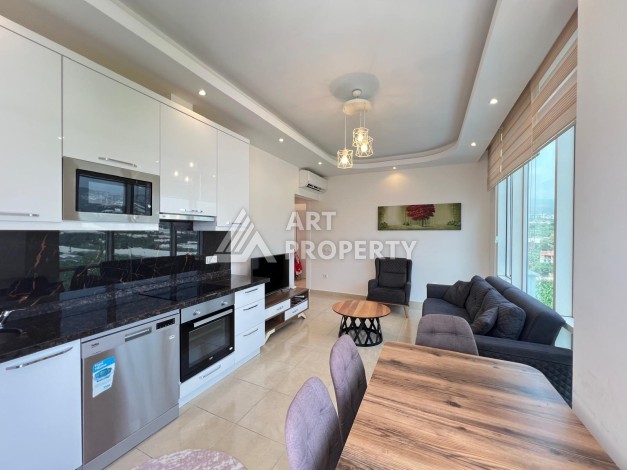 Меблированная квартира 1+1, всего 500 м до моря. Махмутлар, Алания - Ракурс 20