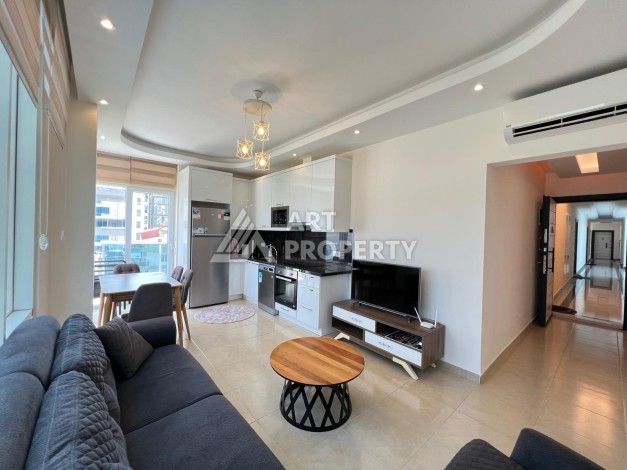 Меблированная квартира 1+1, всего 500 м до моря. Махмутлар, Алания - Ракурс 25