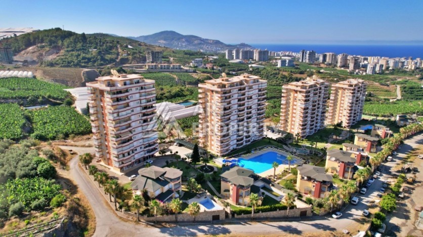 Просторная квартира 2+1 в престижной резиденции, 130 кв.м. Махмутлар, Аланья - Ракурс 0