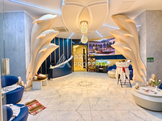 Квартира 1+1 в престижной резиденции района Махмутлар, 50 кв.м. - Ракурс 6