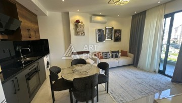 Квартира 1+1 в престижной резиденции района Махмутлар, 50 кв.м. - Ракурс 22