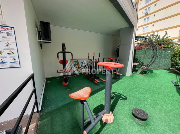 Просторная студия с видом на море в районе Махмутлар, 45 кв.м. - Ракурс 8