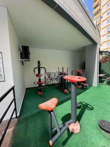 Просторная студия с видом на море в районе Махмутлар, 45 кв.м. - Ракурс 9