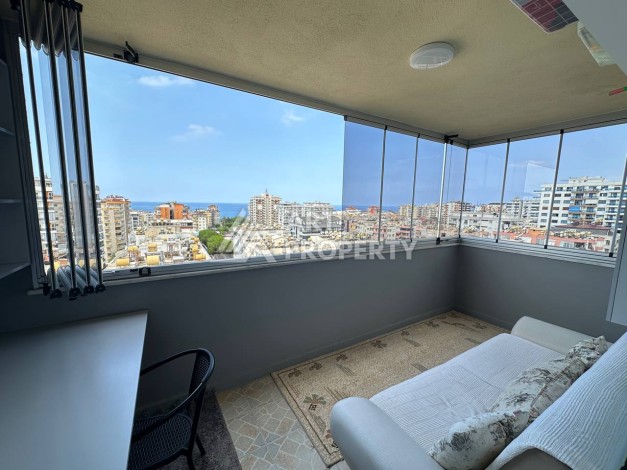 Просторная студия с видом на море в районе Махмутлар, 45 кв.м. - Ракурс 17