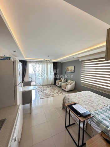 Просторная студия с видом на море в районе Махмутлар, 45 кв.м. - Ракурс 23