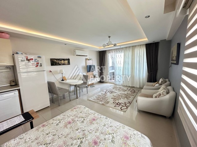 Просторная студия с видом на море в районе Махмутлар, 45 кв.м. - Ракурс 27