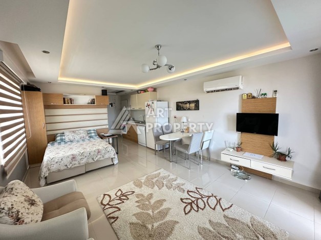 Просторная студия с видом на море в районе Махмутлар, 45 кв.м. - Ракурс 32