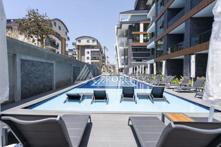 Квартира 1+1 в районе Оба — современный комплекс с полной инфраструктурой - Ракурс 0