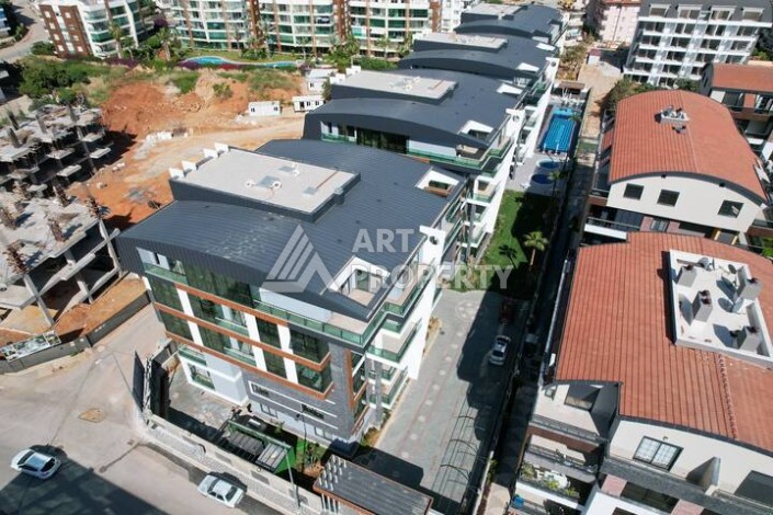 Квартира 1+1 в районе Оба — современный комплекс с полной инфраструктурой - Ракурс 3