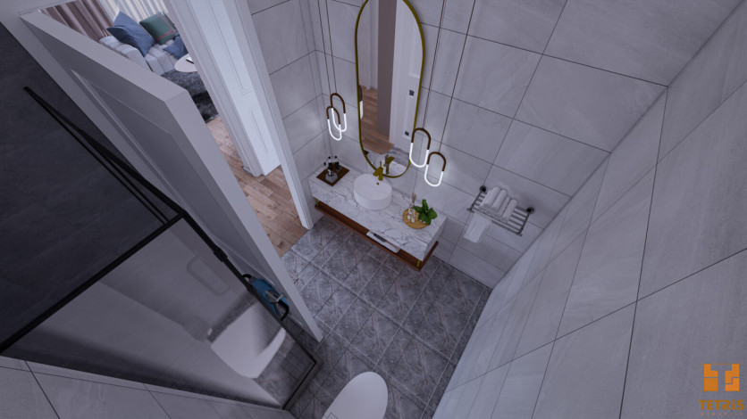 Новый инвестиционный проект на стадии котлована в районе Авсаллар, Алания 50-130 м2 - Ракурс 11