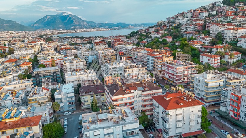 Квартира 2+1 в центре Алании. Всего 250 метров до пляжа Дамлаташ - Ракурс 3