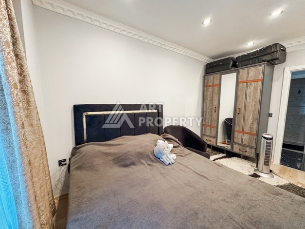 Квартира 2+1 в центре Алании. Всего 250 метров до пляжа Дамлаташ - Ракурс 12