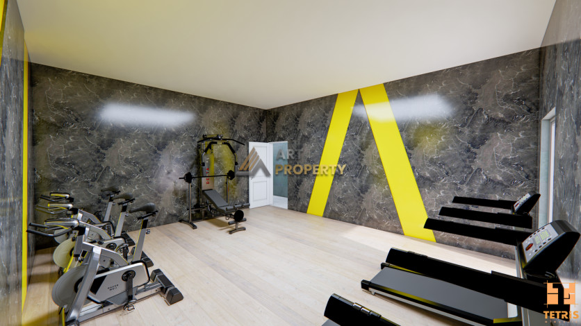 Новый инвестиционный проект на стадии котлована в районе Авсаллар, Алания 50-130 м2 - Ракурс 21