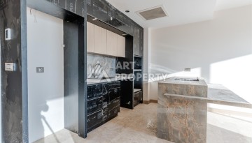 Апартаменты 1+1 с панорамным видом на море и крепость Алании в современном комплексе премиум-класса в районе Тосмур. - Ракурс 7