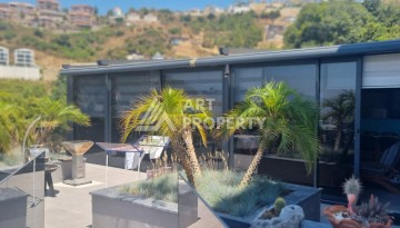 Вилла 6+2 с большим участком 1950 м2 в районе Каргыджак, Алания - Ракурс 6