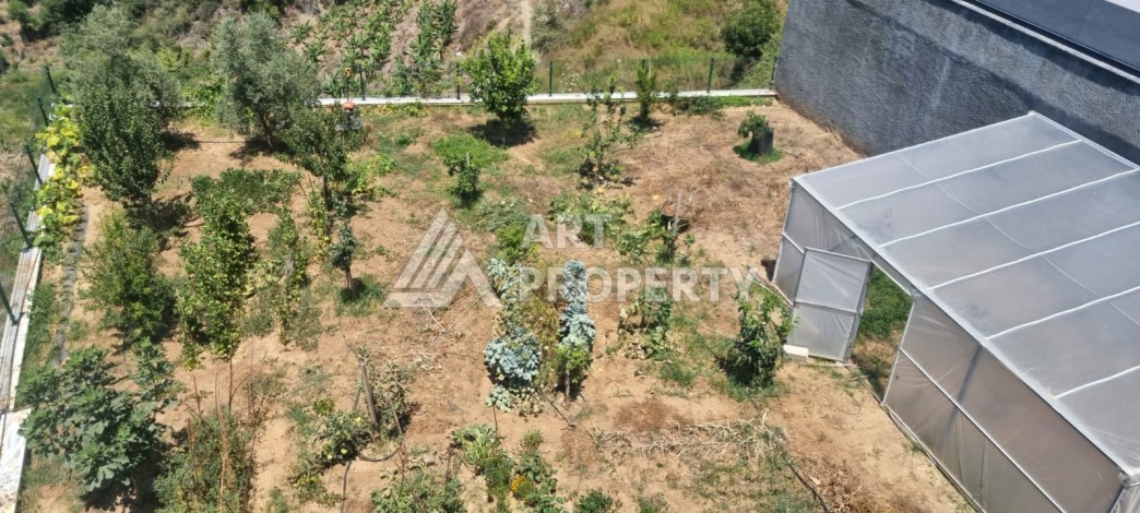 Вилла 6+2 с большим участком 1950 м2 в районе Каргыджак, Алания - Ракурс 8