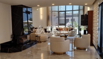 Вилла 6+2 с большим участком 1950 м2 в районе Каргыджак, Алания - Ракурс 12