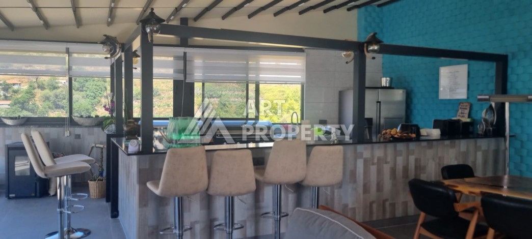 Вилла 6+2 с большим участком 1950 м2 в районе Каргыджак, Алания - Ракурс 20