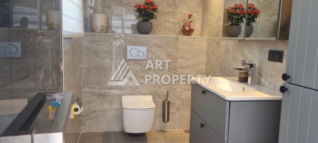 Вилла 6+2 с большим участком 1950 м2 в районе Каргыджак, Алания - Ракурс 21