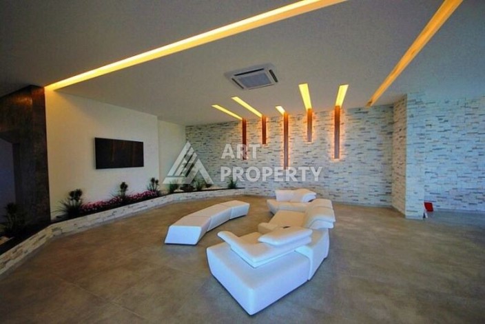 Квартира 2+1 на первой береговой линии в Каргыджаке с прямым видом на море - Ракурс 2