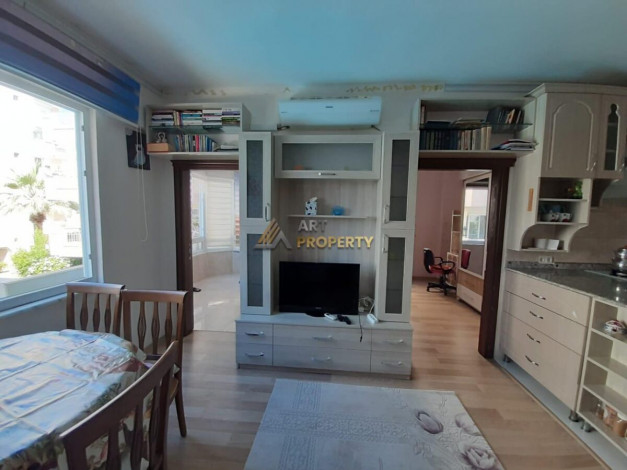 Трехкомнатная квартира  на первой береговой линии район Махмутлар, Алания, 85 м2. - Ракурс 3