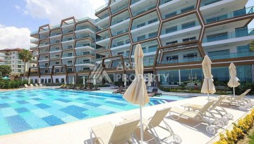 Квартира 2+1 на первой береговой линии в Каргыджаке с прямым видом на море - Ракурс 12