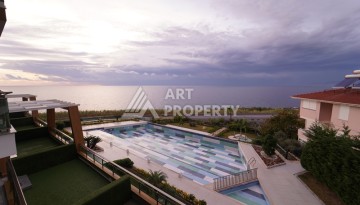 Квартира 2+1 на первой береговой линии в Каргыджаке с прямым видом на море - Ракурс 15