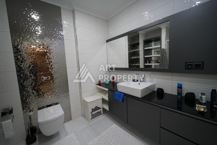 Квартира 2+1 на первой береговой линии в Каргыджаке с прямым видом на море - Ракурс 15