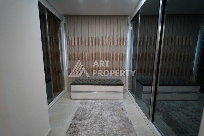 Квартира 2+1 на первой береговой линии в Каргыджаке с прямым видом на море - Ракурс 16