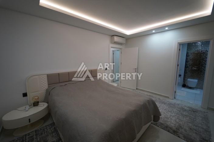 Квартира 2+1 на первой береговой линии в Каргыджаке с прямым видом на море - Ракурс 17