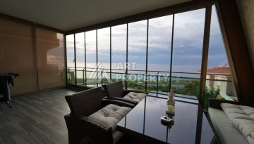 Квартира 2+1 на первой береговой линии в Каргыджаке с прямым видом на море - Ракурс 19