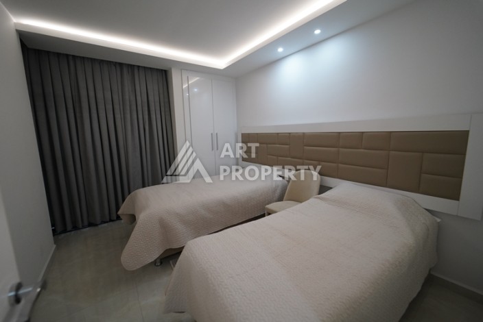 Квартира 2+1 на первой береговой линии в Каргыджаке с прямым видом на море - Ракурс 19