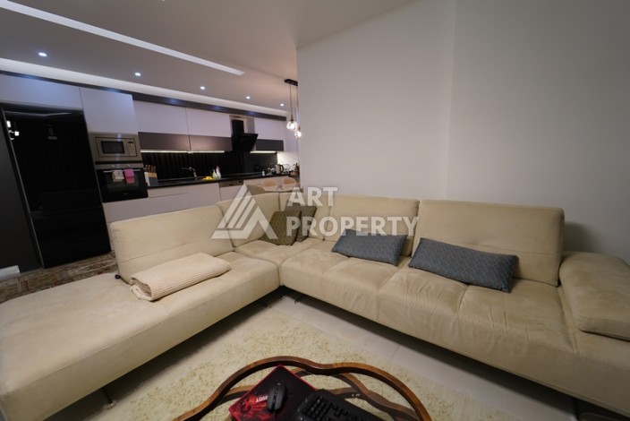 Квартира 2+1 на первой береговой линии в Каргыджаке с прямым видом на море - Ракурс 23