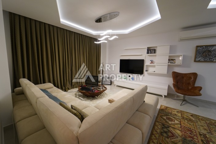 Квартира 2+1 на первой береговой линии в Каргыджаке с прямым видом на море - Ракурс 25